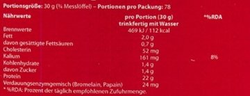 Scitec Nutrition Whey Protein Professional Erdbeer-Weiße Schokolade, 1er Pack (1 x 2350 g) - 