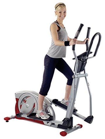 Christopeit Crosstrainer Ergometer CXM 6, silber/rot/schwarz, 9128 - 