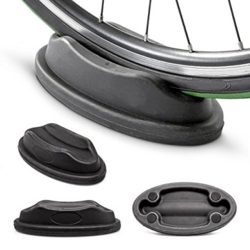 Relaxdays Rollentrainer Inklusive Schaltung 6 Gänge für 26-28 zoll bis 120 kg Belastbar Indoor Fahrradfahren Stahl, Grün, 10018322_53 - 