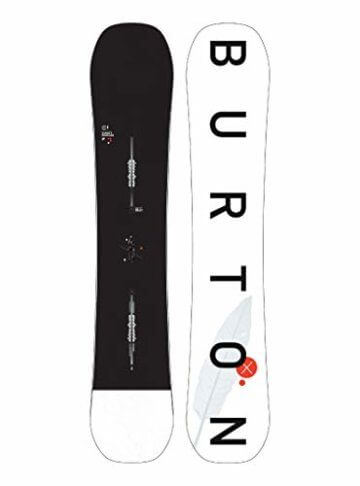Burton M Custom X Schwarz-Weiß, Herren Snowboard, Größe 156 cm - Farbe Black - White - 1