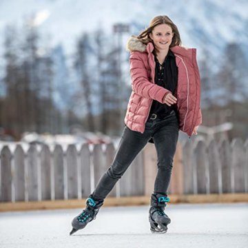 K2 Skates Damen Schlittschuhe Alexis Ice — Black - Blue — EU: 35 (UK: 2.5 / US: 5) — 25E0040 - 8