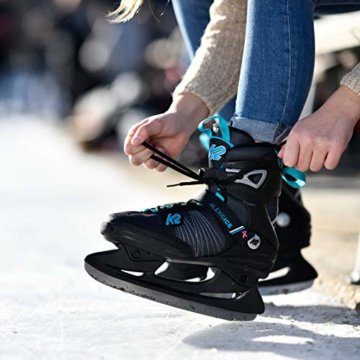 K2 Skates Damen Schlittschuhe Alexis Ice — Black - Blue — EU: 35 (UK: 2.5 / US: 5) — 25E0040 - 9