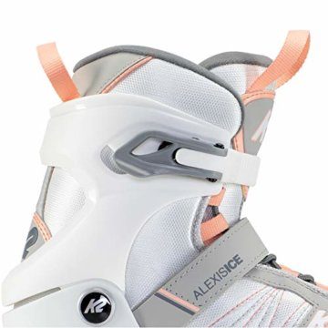 K2 Skates Damen Schlittschuhe Alexis Ice Fb — White - Coral — EU: 39 (UK: 5.5 / US: 8) — 25E0050 - 3
