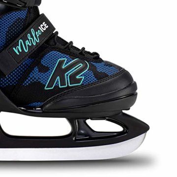 K2 Skates Mädchen Schlittschuhe Marlee Ice — camo - Blue — EU: 26 - 31 (UK: 7 - 11 / US: 8 - 12) — 25E0020 - 5