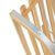 IMPWOOD Holzschlitten mit Rückenlehne und Zugseil Schlitten aus Holz Kinderschlitten - 2