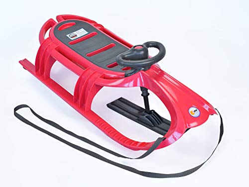 Luge Hamax Hot Sheet – Bobsleigh Pour Chien, Rouge, Qualité Supérieure, Marque HAMAX